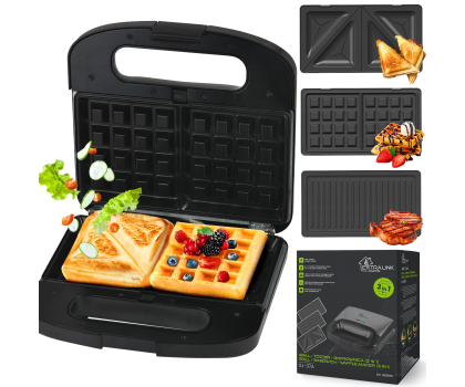 Opiekacz do kanapek ExtraLink Opiekacz 3 w 1 Home SJ-37A